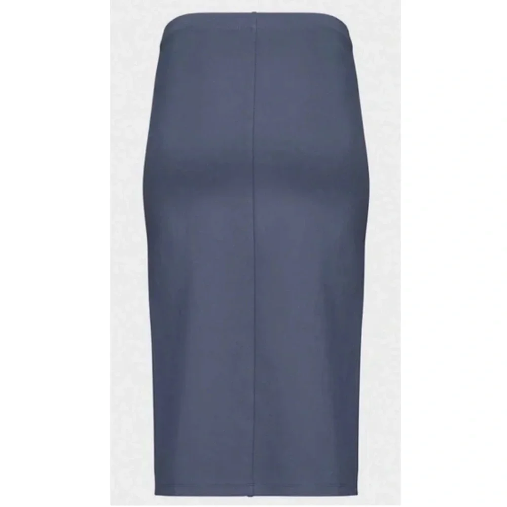 Aritzia Babaton Pencil Slit Pull-On Midi Skirt in Dive Blue Size 4